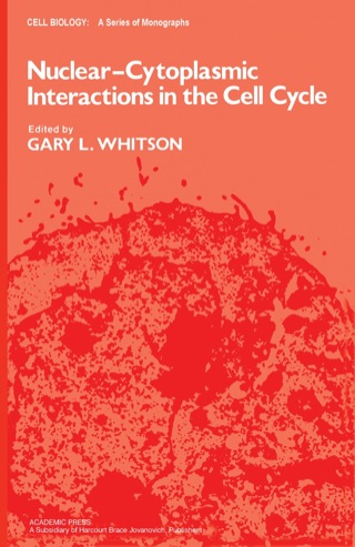 Cover image: Nuclear-Cytoplasmic Interactions in the Cell Cycle 9780127477503