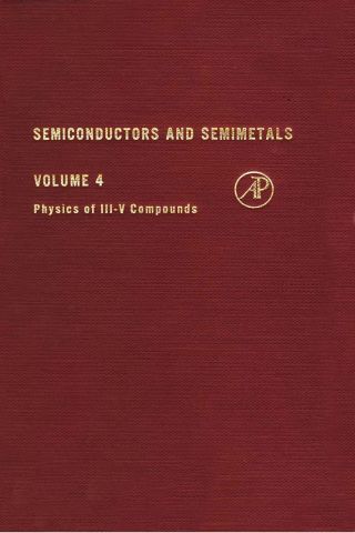 صورة الغلاف: SEMICONDUCTORS & SEMIMETALS V4 9780127521046