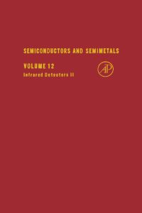 Imagen de portada: SEMICONDUCTORS & SEMIMETALS V12 9780127521121