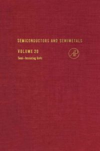 Titelbild: SEMICONDUCTORS & SEMIMETALS V20 9780127521206