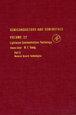Titelbild: SEMICONDUCTORS & SEMIMETALS V22 9780127521220