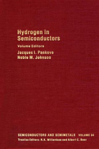Imagen de portada: Hydrogen in Semiconductors: Hydrogen in SiliconVolume 34 9780127521343