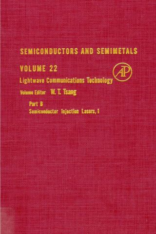 Imagen de portada: SEMICONDUCTORS & SEMIMETALS V22 9780127521510