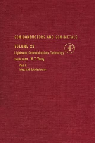 Cover image: SEMICONDUCTORS & SEMIMETALS V22 9780127521541