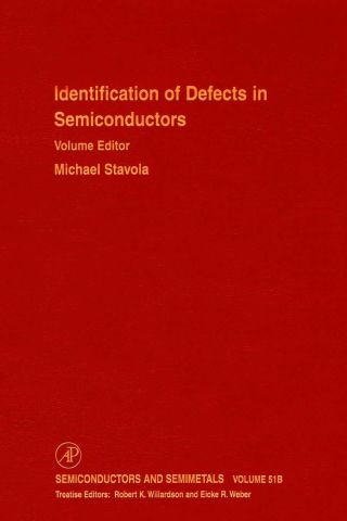Cover image: Identification of Defects in Semiconductors 9780127521657