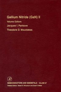 表紙画像: Gallium-Nitride (GaN) II 9780127521664