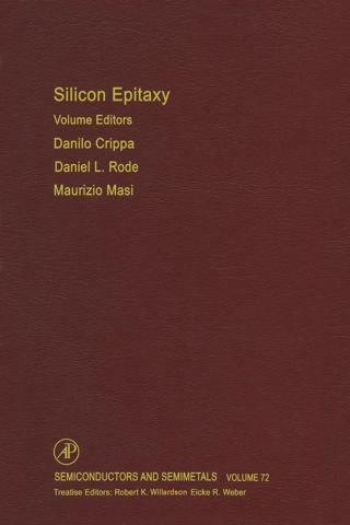Cover image: Silicon Epitaxy 9780127521817