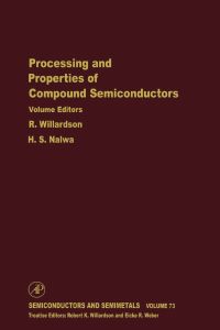 Cover image: Processing and Properties of Compound Semiconductors 9780127521824