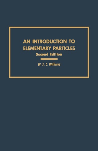 Cover image: An Introduction to Elementary Particles 2nd edition 9780127567563