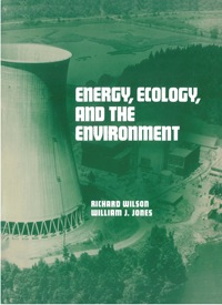 Cover image: Energy, Ecology, and the Environment 9780127575506