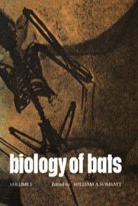 Cover image: Biology of Bats 1st edition 9780127580012