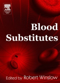 Cover image: Blood Substitutes 9780127597607