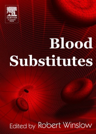 Cover image: Blood Substitutes 9780127597607