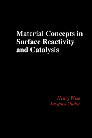 Cover image: Material Concepts in Surface Reactivity and Catalysis 9780127599403