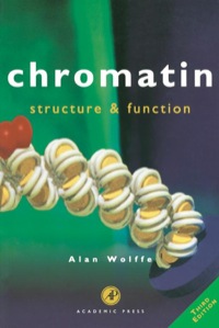 Cover image: Chromatin: Structure & Function 3rd edition 9780127619149