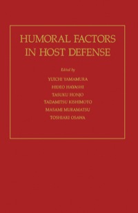 صورة الغلاف: Humoral Factors in Host Defense 1st edition 9780127682204