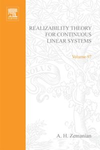 صورة الغلاف: Realizability theory for continuous linear systems 9780127795508