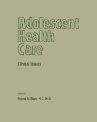 صورة الغلاف: Adolescent Health Care: Clinical Issues 9780127880808