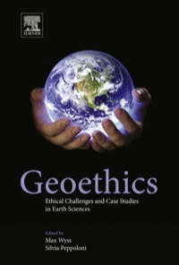 Cover image: Geoethics: Ethical Challenges and Case Studies in Earth Sciences 9780127999357
