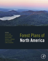 صورة الغلاف: Forest Plans of North America 9780127999364