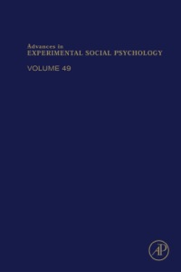 صورة الغلاف: Advances in Experimental Social Psychology 9780128000526