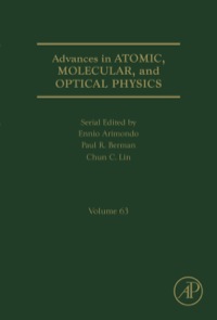 Cover image: Advances in Atomic, Molecular, and Optical Physics 9780128001295