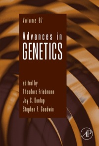 Cover image: Advances in Genetics 9780128001493