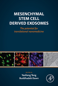 Omslagafbeelding: Mesenchymal Stem Cell Derived Exosomes: The Potential for Translational Nanomedicine 9780128001646