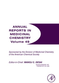 Imagen de portada: Annual Reports in Medicinal Chemistry 9780128001677