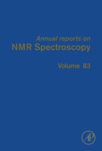 صورة الغلاف: Annual Reports on NMR Spectroscopy 9780128001837