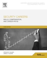 Omslagafbeelding: Security Careers: Skills, Compensation, and Career Paths 3rd edition 9780128001042