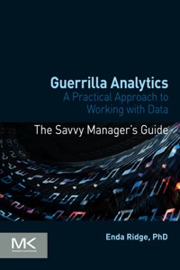Titelbild: Guerrilla Analytics: A Practical Approach to Working with Data 9780128002186