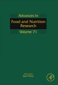 Imagen de portada: Advances in Food and Nutrition Research 9780128002704