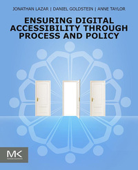 Cover image: Ensuring Digital Accessibility through Process and Policy 9780128006467
