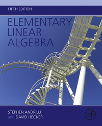 Imagen de portada: Elementary Linear Algebra 5th edition 9780128008539