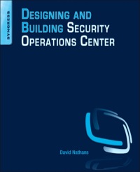 Imagen de portada: Designing and Building a Security Operations Center 9780128008997
