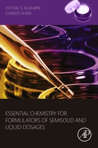 Cover image: Essential Chemistry for Formulators of Semisolid and Liquid Dosages 9780128010242