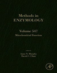 Omslagafbeelding: Mitochondrial Function 9780128014158