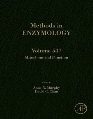 Imagen de portada: Mitochondrial Function 9780128014158