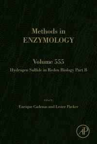 Imagen de portada: Hydrogen Sulfide in Redox Biology Part B 9780128015117