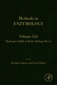 Titelbild: Hydrogen Sulfide in Redox Biology Part A 9780128015124