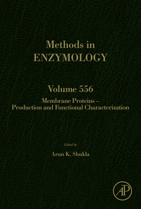 Imagen de portada: Membrane Proteins – Production and Functional Characterization 9780128015216