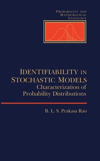 صورة الغلاف: Identifiability In Stochastic Models 9780125640152