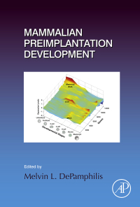 Cover image: Mammalian Preimplantation Development 9780128014288