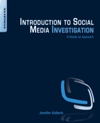 صورة الغلاف: Introduction to Social Media Investigation: A Hands-on Approach 9780128016565