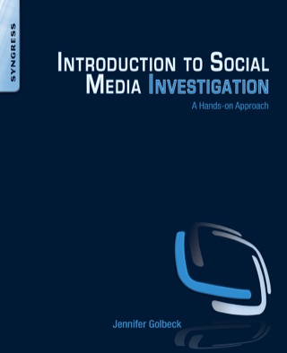 Imagen de portada: Introduction to Social Media Investigation: A Hands-on Approach 9780128016565