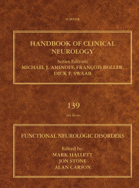 Cover image: Functional Neurologic Disorders 9780128017722