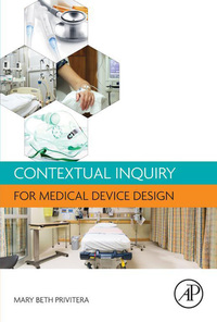 Omslagafbeelding: Contextual Inquiry for Medical Device Design 9780128018521