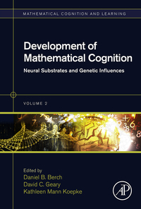 Cover image: Development of Mathematical Cognition: Neural Substrates and Genetic Influences 9780128018712