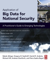 صورة الغلاف: Application of Big Data for National Security: A Practitioner’s Guide to Emerging Technologies 9780128019672